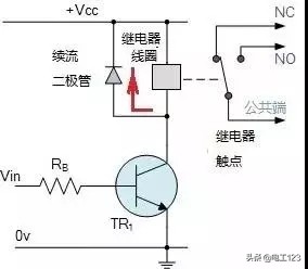稳压二极管并联在继电器上的作用,直流电路中串联两个二极管会怎样