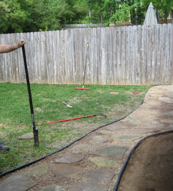 院子不打地坪铺水泥砖,庭院红砖地面简单改造