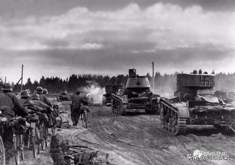 二战芬兰装甲兵：感谢运输大队长斯大林，给我们送来了坦克