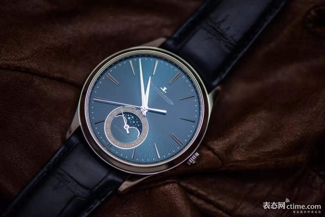 积家大师月相珐琅盘限量版,积家大师系列大丑腕表