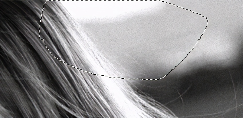 ps复杂背景发丝相近颜色抠图方法,ps通道抠人物发丝