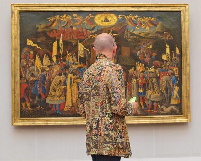 与名画撞脸在博物馆发现前世,一不小心和世界名画撞衫