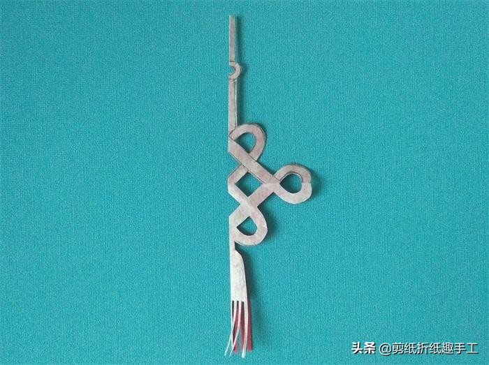 如意结剪纸边框步骤图,剪纸中国结如意结图片大全