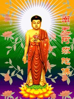 阿弥陀佛，佛光普照，礼拜有福