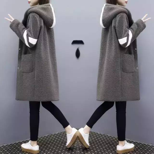 搭配哈伦裤的羽绒服推荐,白色灯芯绒哈伦裤搭羽绒服