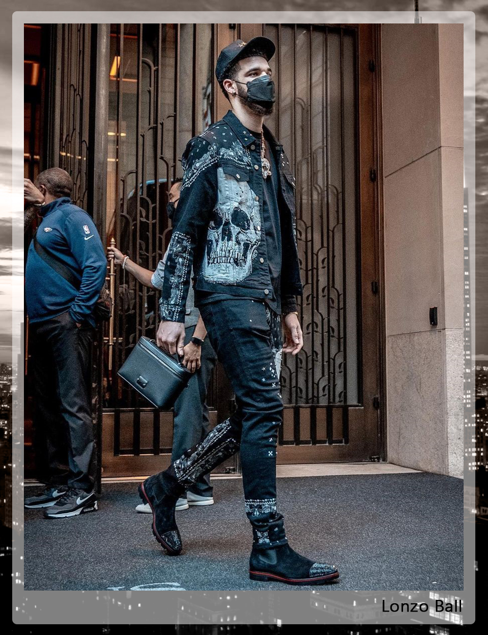 NBA球员通道「牛仔夹克」穿搭示范单品推介