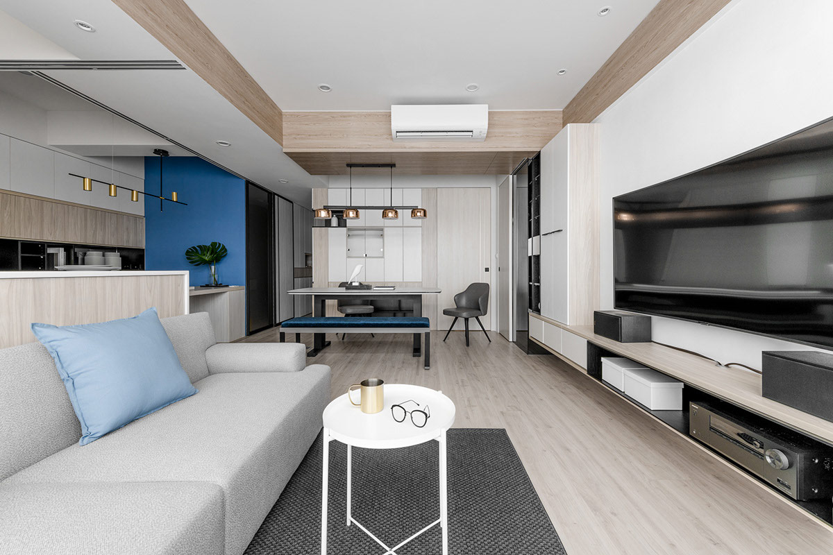 令人愉悦的家居配色,低调舒适质感家居环境