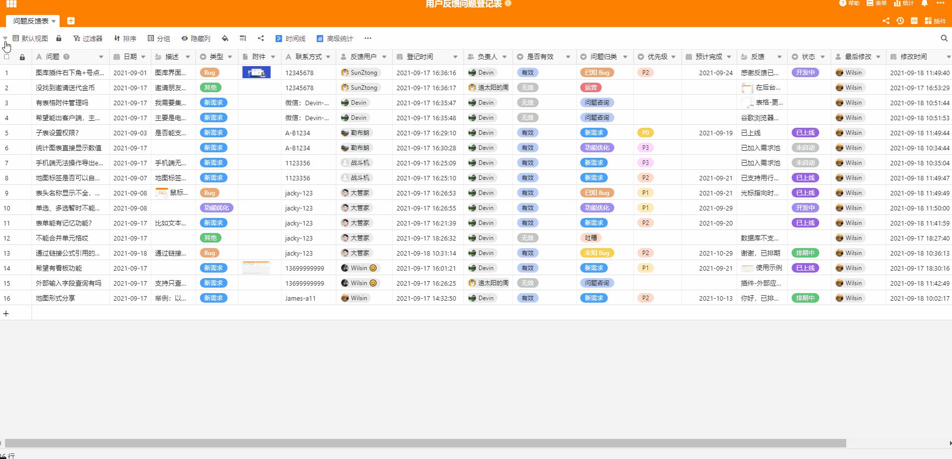 如何用seatable收集表,seatable管理案例