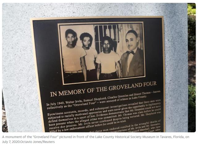 沉冤昭雪!美国4名黑人被判强奸白人少女,70多年后终被宣告无罪