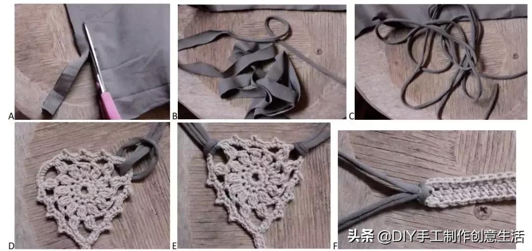 夏天来了，一定要钩一套给自己，有钩织教程