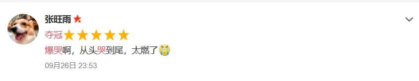 夺冠为什么能让人泪奔,夺冠巩俐说的话