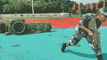 真人版穿越火线军训,有真人cs军训的大学