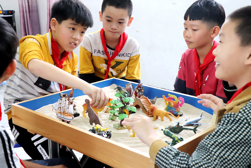 中大互联——“心希望”沙盘进百校之普宁仕林小学