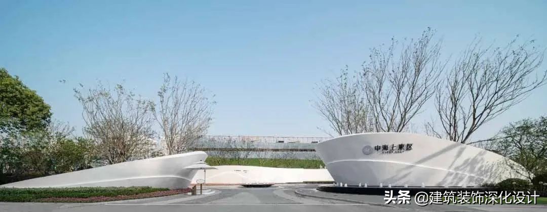 景观设计不建模光出效果图,景观大门不横跨公路效果图