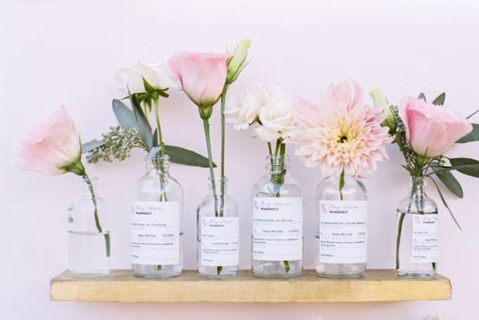 家庭药瓶花瓶插花教程,药瓶子插花