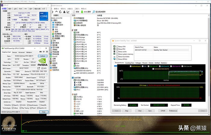 安钛克CUBEDRAK装机展示,11700+ROGB560-G+3080TI