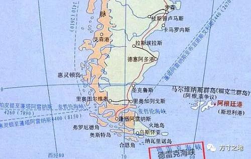 世界著名的十大海峡,十大海峡地理位置