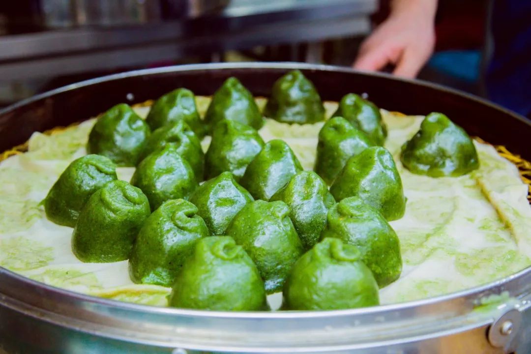 南京青团第一名,一口青团吃100口