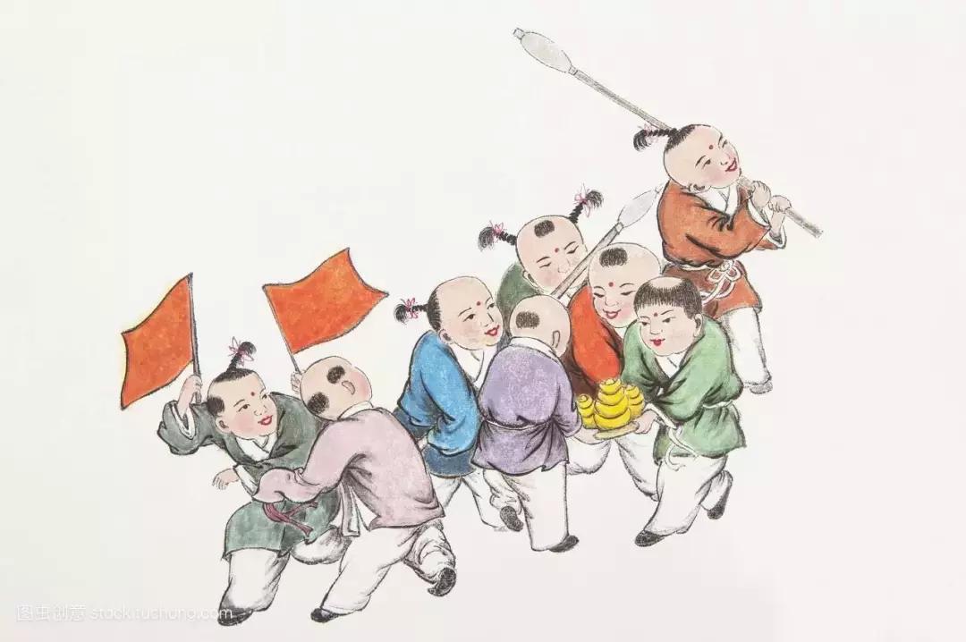 如何帮助三岁孩子学习国画,无锡小孩子学国画
