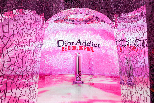 粉口红迪奥,迪奥新品保湿闪亮唇膏