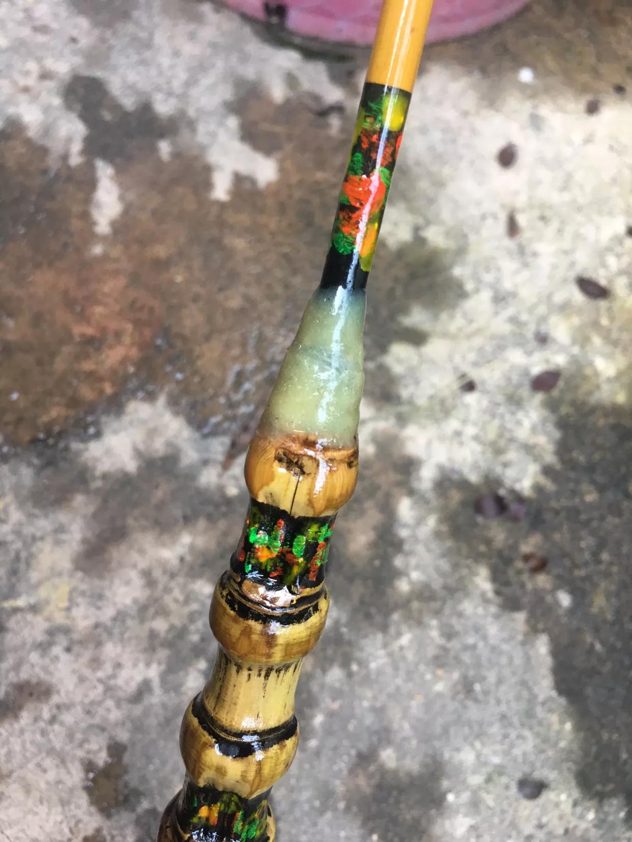 手竿换把怎么换,罗汉竹手竿