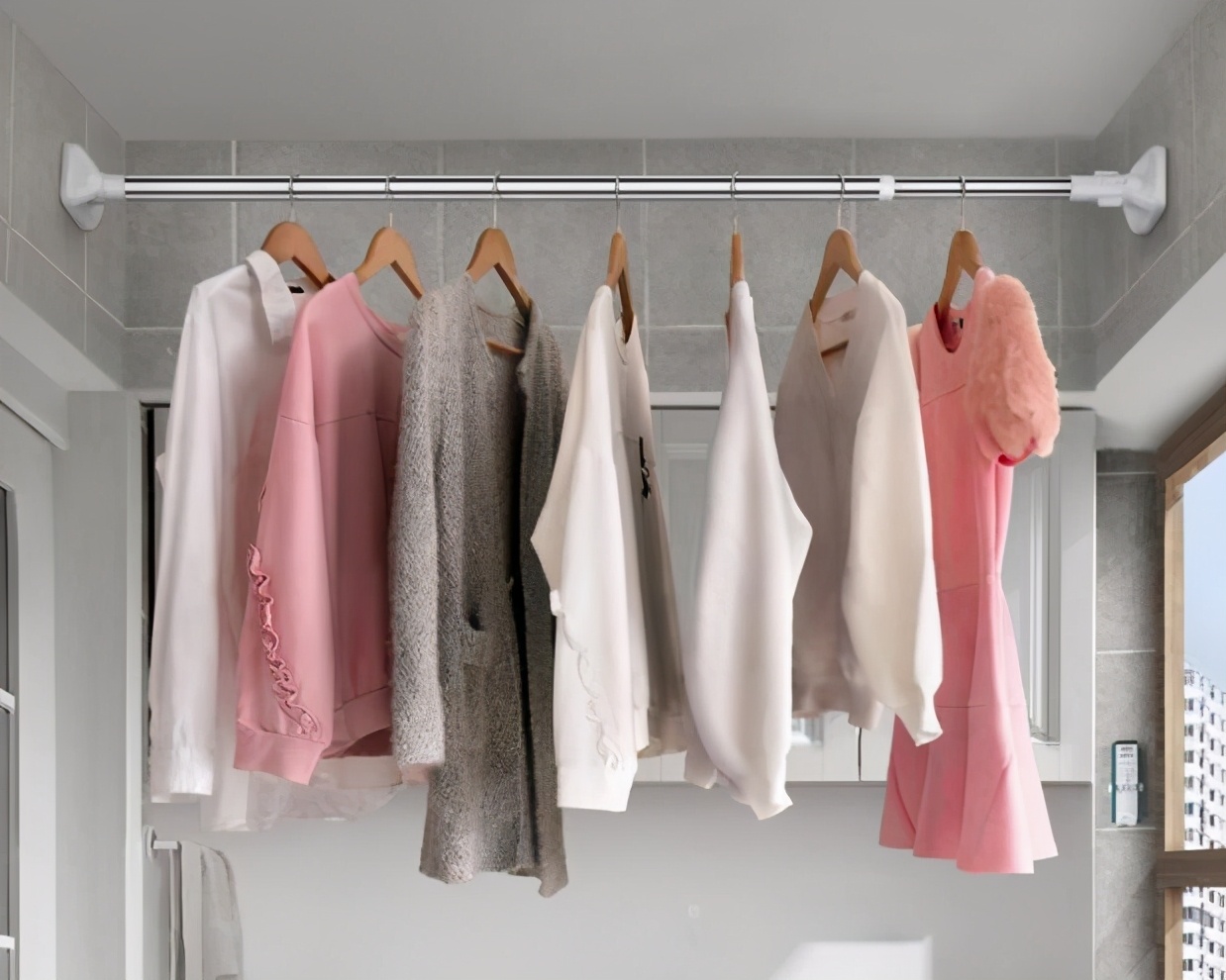 现在高层怎么晒衣服美观,高层都是怎么晒衣服的