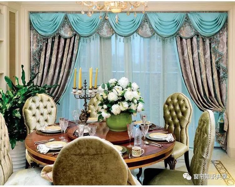 窗帘连体水波帘头制作视频,欧式风格窗帘平板水波帘头