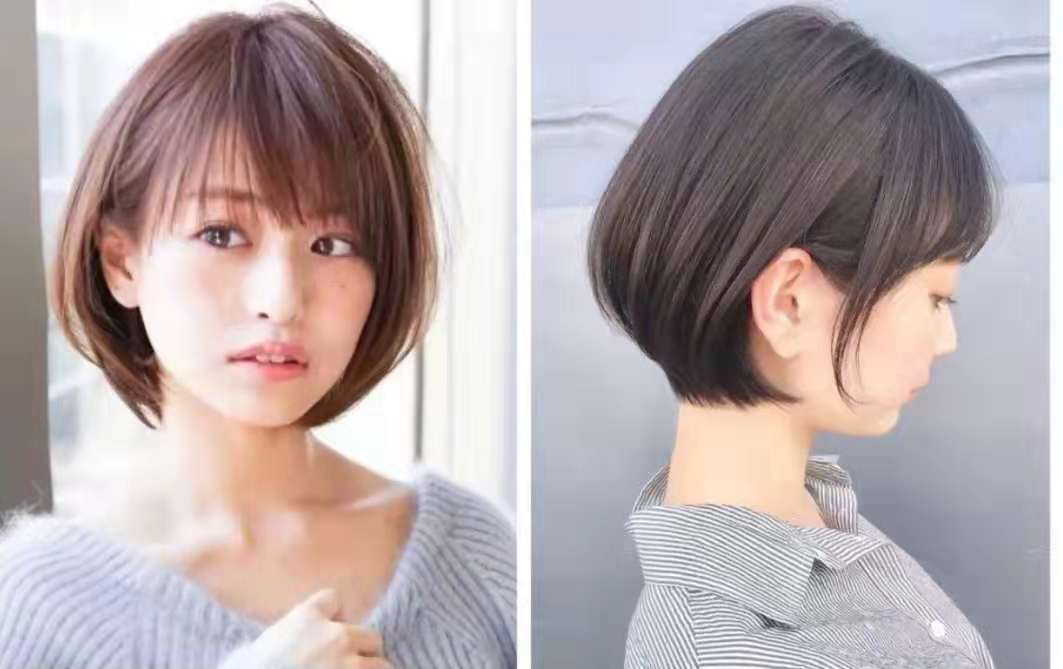 烫内扣层次发型,好看花样发型