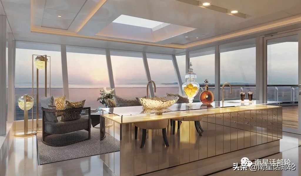 海上最大的豪华套房,海景度假超豪华房子