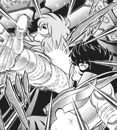 圣斗士星矢一辉单挑三巨头,圣斗士星矢五小强