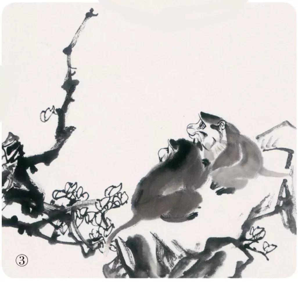 画猴子简便一些,画猴子高级一点