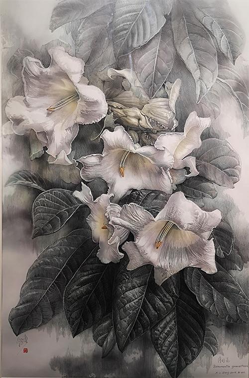 植物画家曾孝濂,画家曾孝濂作品欣赏