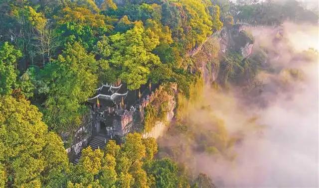 重庆合川风景优美的地方,水秀三江最美合川