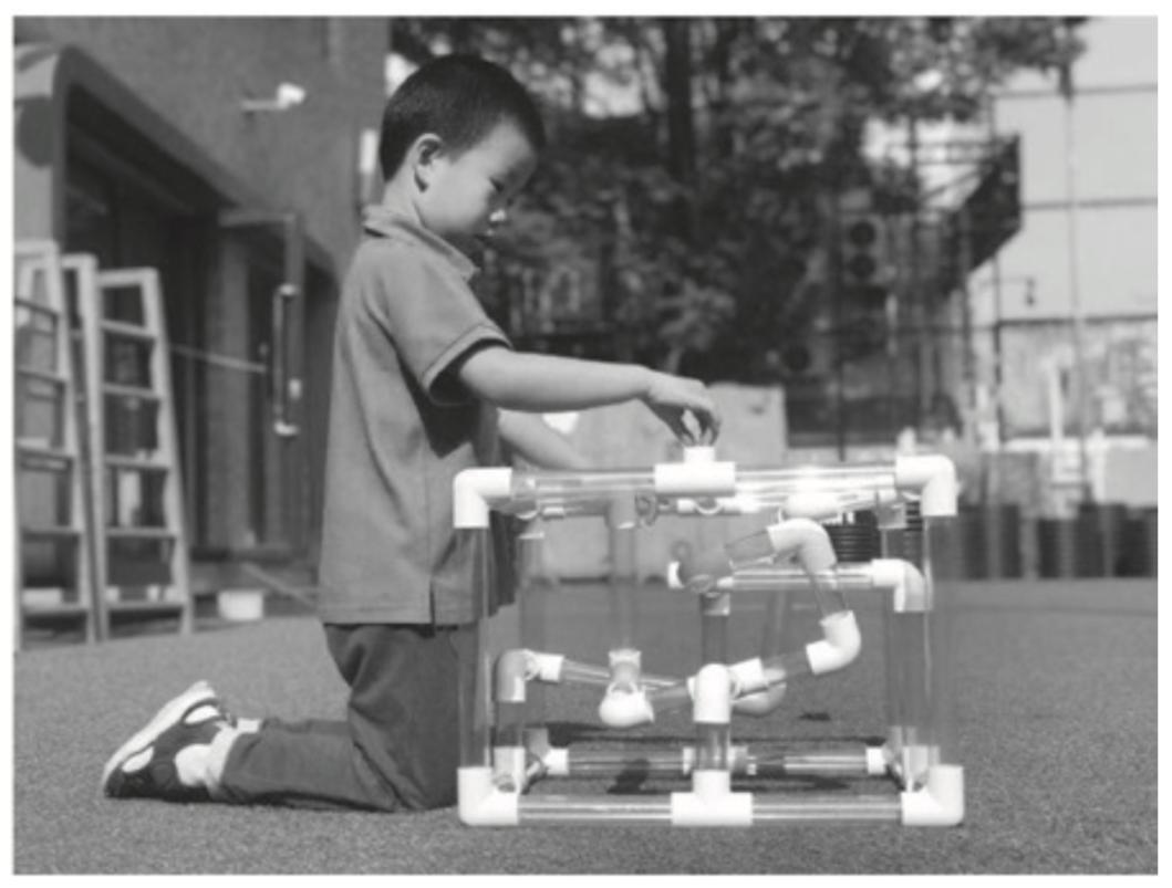 空心积木搭建方法乐高,乐高水管