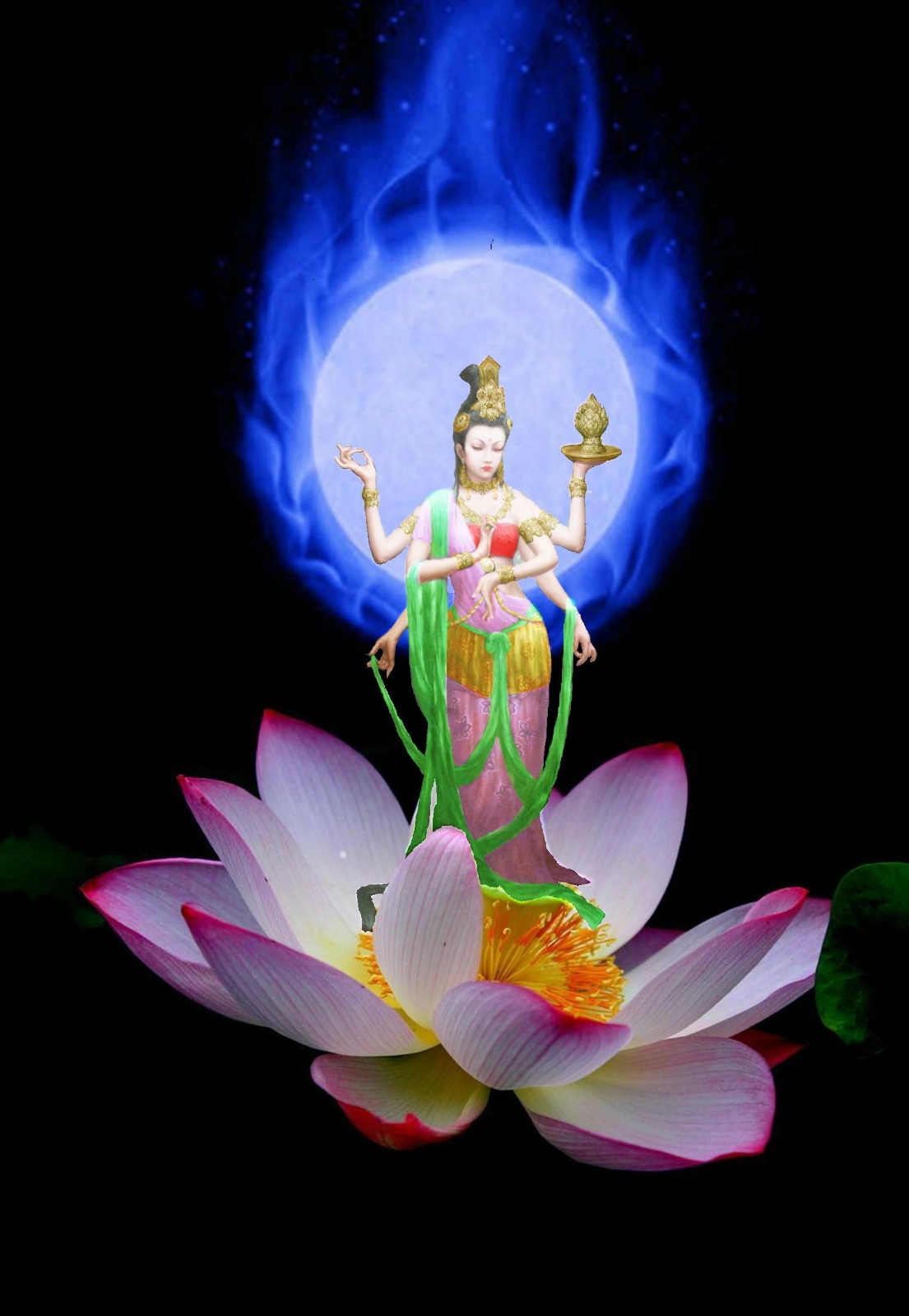 精美观音菩萨佛像,最美的佛菩萨像