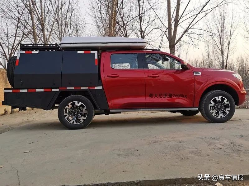 长城炮露营车曝光,2.0T+8AT越野出众,尾厢功能强大2楼还能睡人