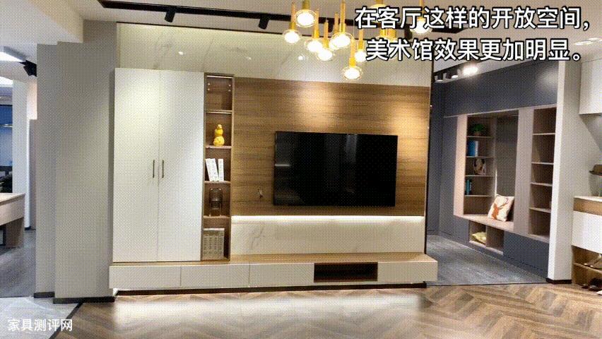 莱茵艾格定制家具测评：自带美术馆效果，让你家大到能“望远”