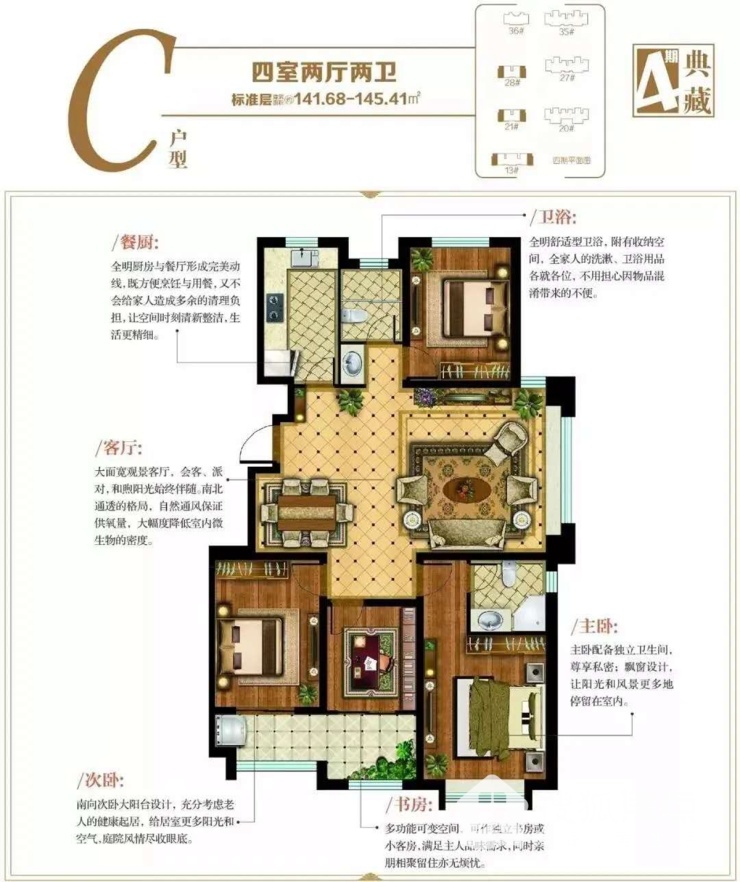 华建1街区实景图,高新区华建1街区