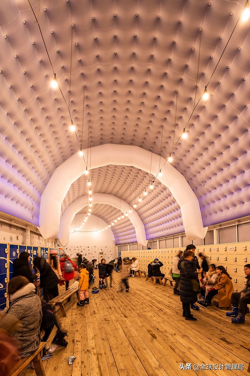 首尔滑冰场,室内溜冰场的设计