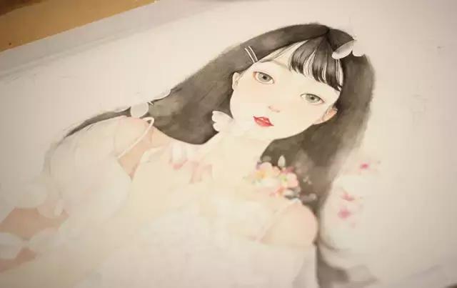 自己做ins插画卡片少女心 (少女心简单插画可爱小图案)