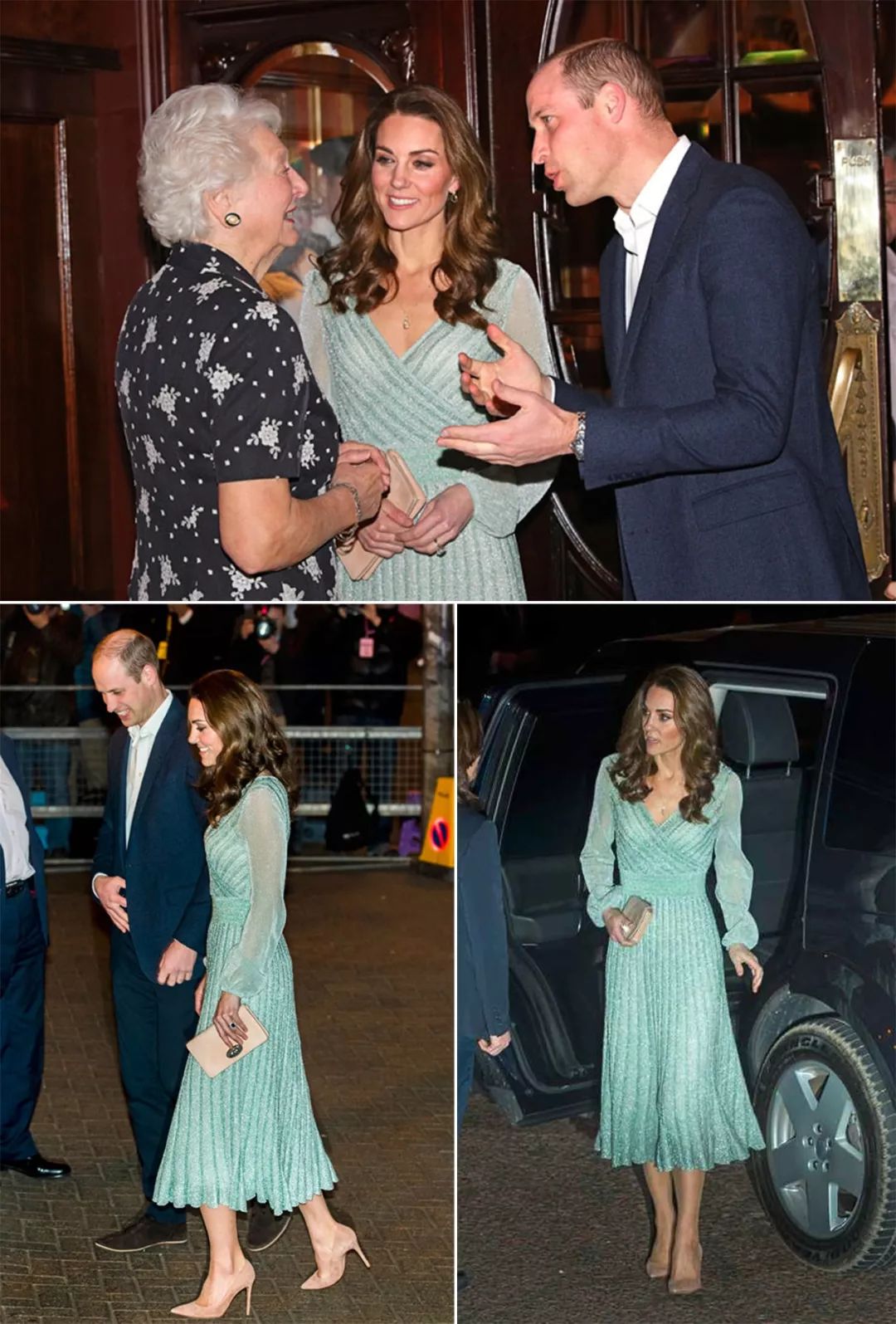 凯特王妃一胎后亮相,凯特王妃最后一次露面穿着