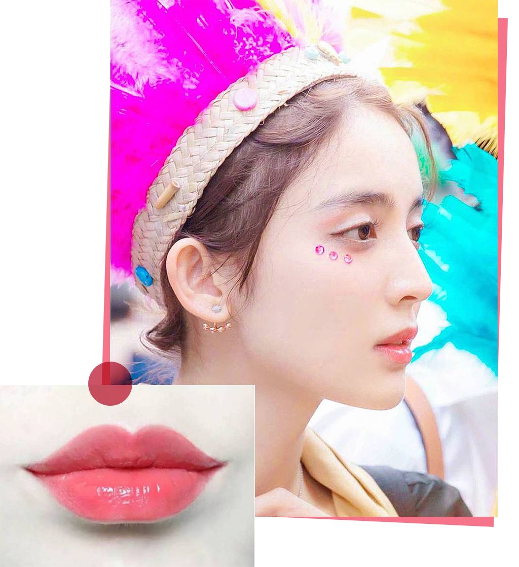 古力娜扎用的是哪一款口红,没想到涂口红也可以这么爽