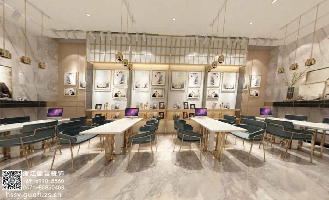 轻奢婚纱店装修设计方案,轻奢婚纱店装修费用