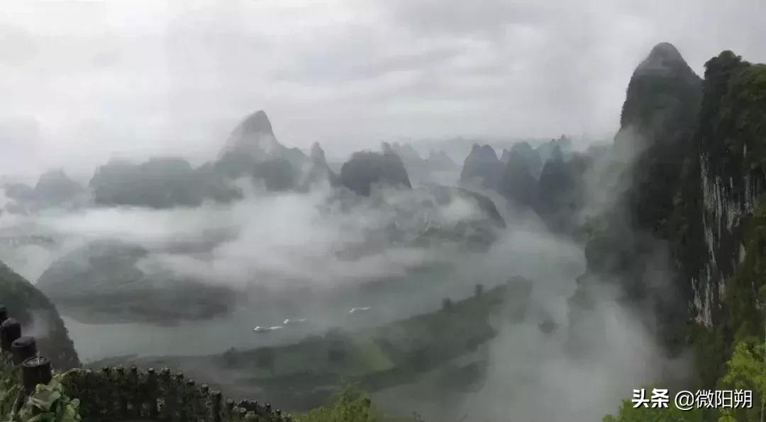 惊艳！一场大雾让漓江美成仙境！