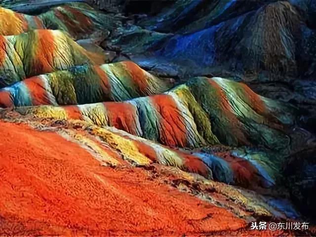 大美中国东川红土地,云南东川红土地美景赞美