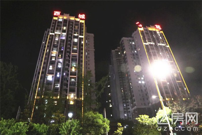 达州南外夜探,达州西外城市夜景