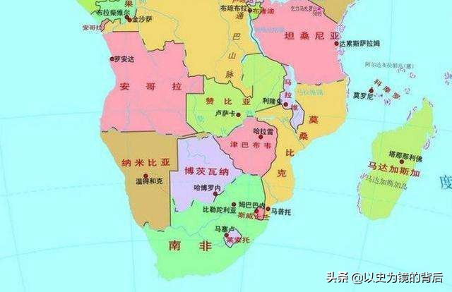 除了欧洲国家，这些国家也曾拥有殖民地，非洲一个，大洋洲一个