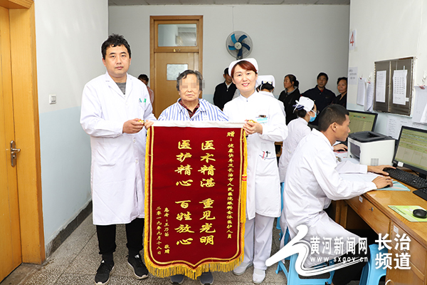 106名白内障患者重见光明,长治健康快车白内障免费治疗