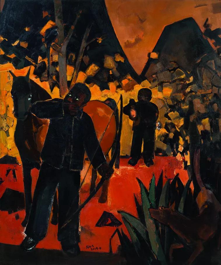 第十三届全国美术作品展油画作品,全国第十一届绘画展油画作品