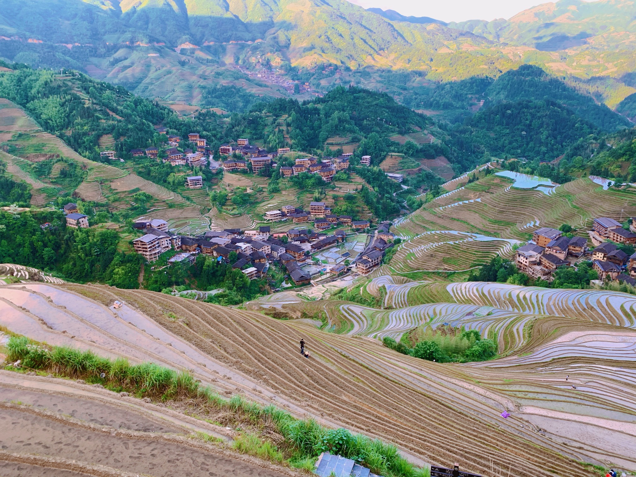 桂林龙脊梯田阳朔四天,桂林龙脊梯田三天两夜自驾游攻略